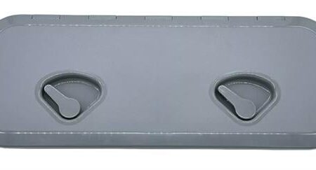 Su Geçirmez Gömme Kapak 243X607mm, Gri