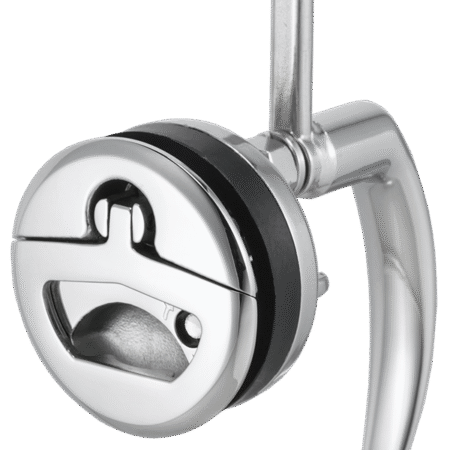 Gömme Kulp + Kapı Mandalı Ø65mm