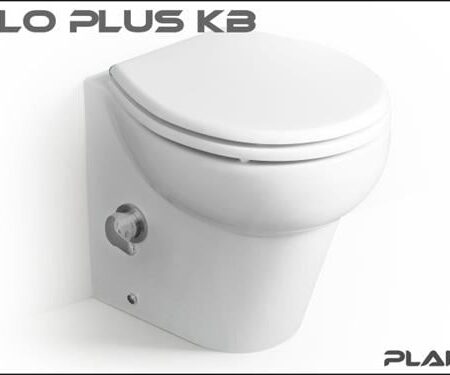 Stilo Plus 24V Beyaz Kısa Taş Taharet Kitli Tuvalet