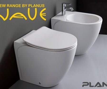 Wave 24V Beyaz Taş Tuvalet