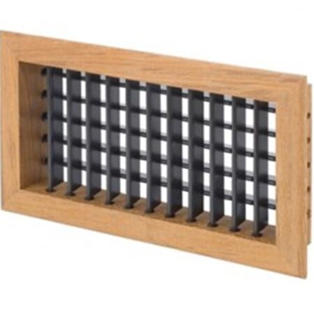 Hava çıkış ızgarası. Tik DÖRT YÖNLÜ 254X102MM