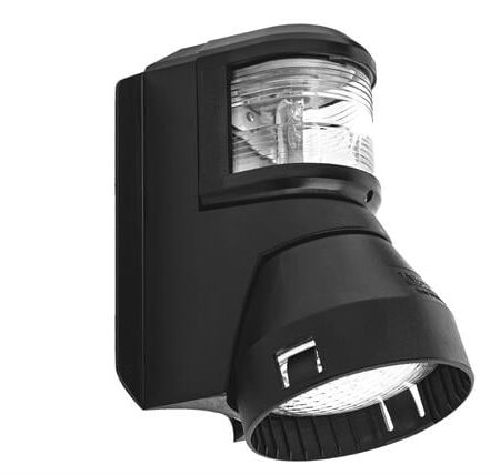 Aqua Signal 41 Kombine Pruva Feneri Güverte Aydınlatma 12V Siyah Gövde