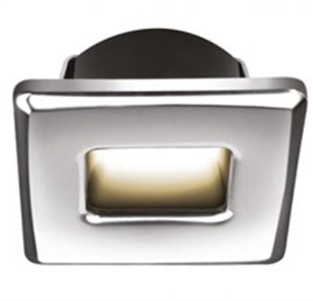 Ember Led Merdiven Lambası Mavi Tip: Kare, Altın Sarısı 45x45 mm