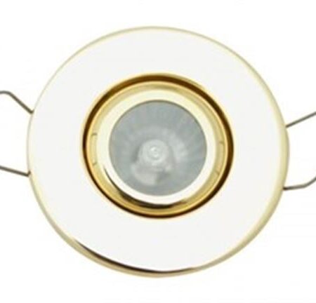 Gömme halojen spot, Altair sarı 65mm