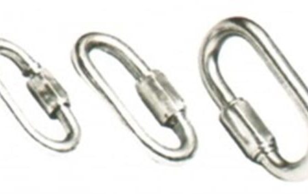 Oval Krom Karabina 12mm